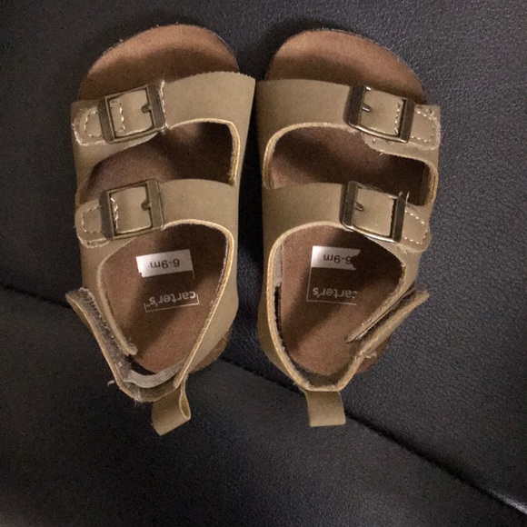 baby cork sandals